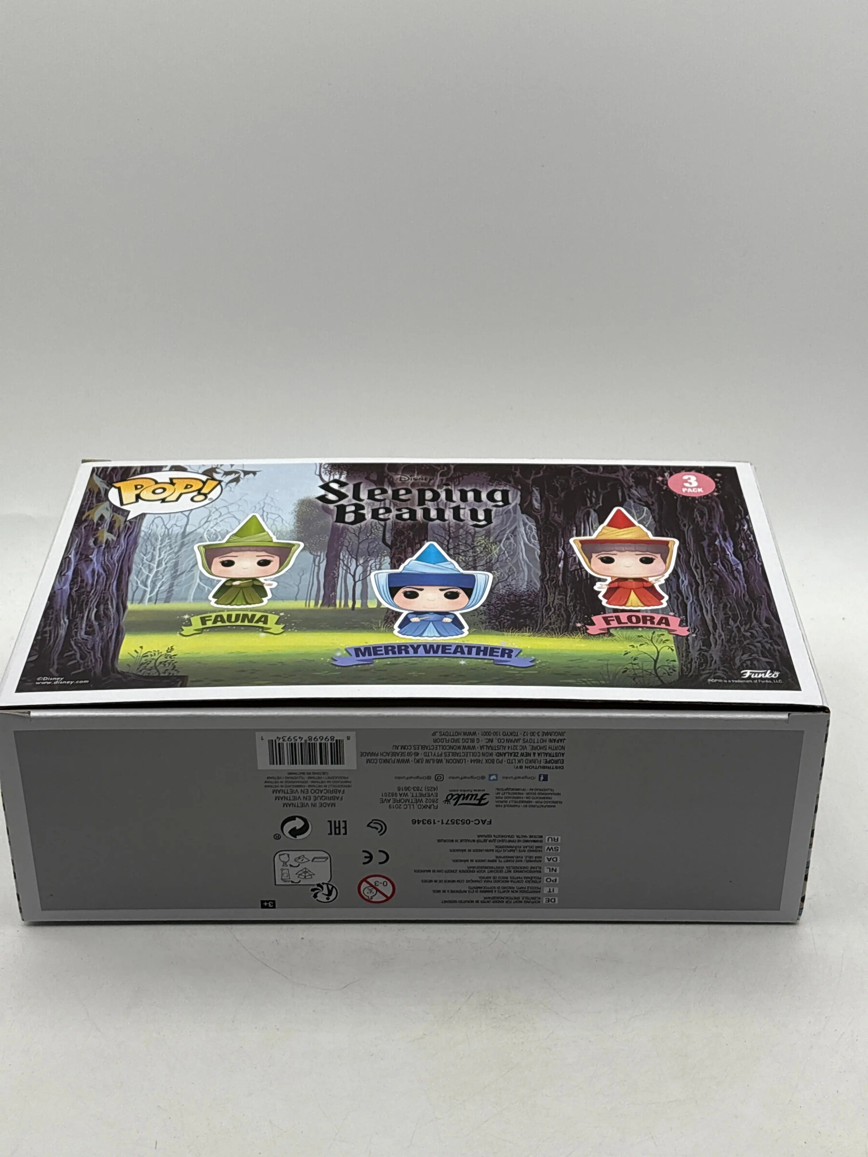 Funko POP! Sleepimg Beauty 3 Pack - Fauna, Flora, Merryweather 2020 Spring FRENLY BRICKS - Open 7 Days